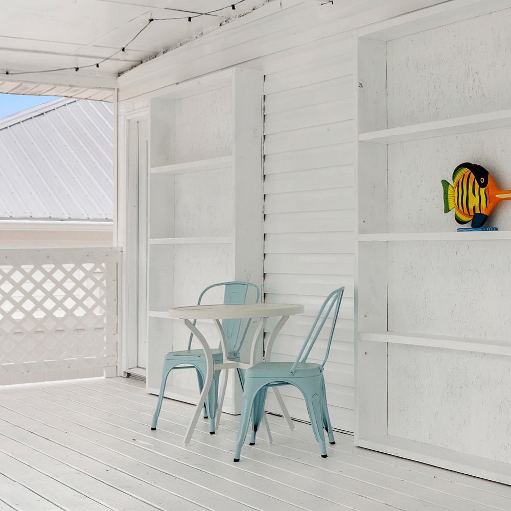 Outdoor seating at The Beach Break in Panama City Beach